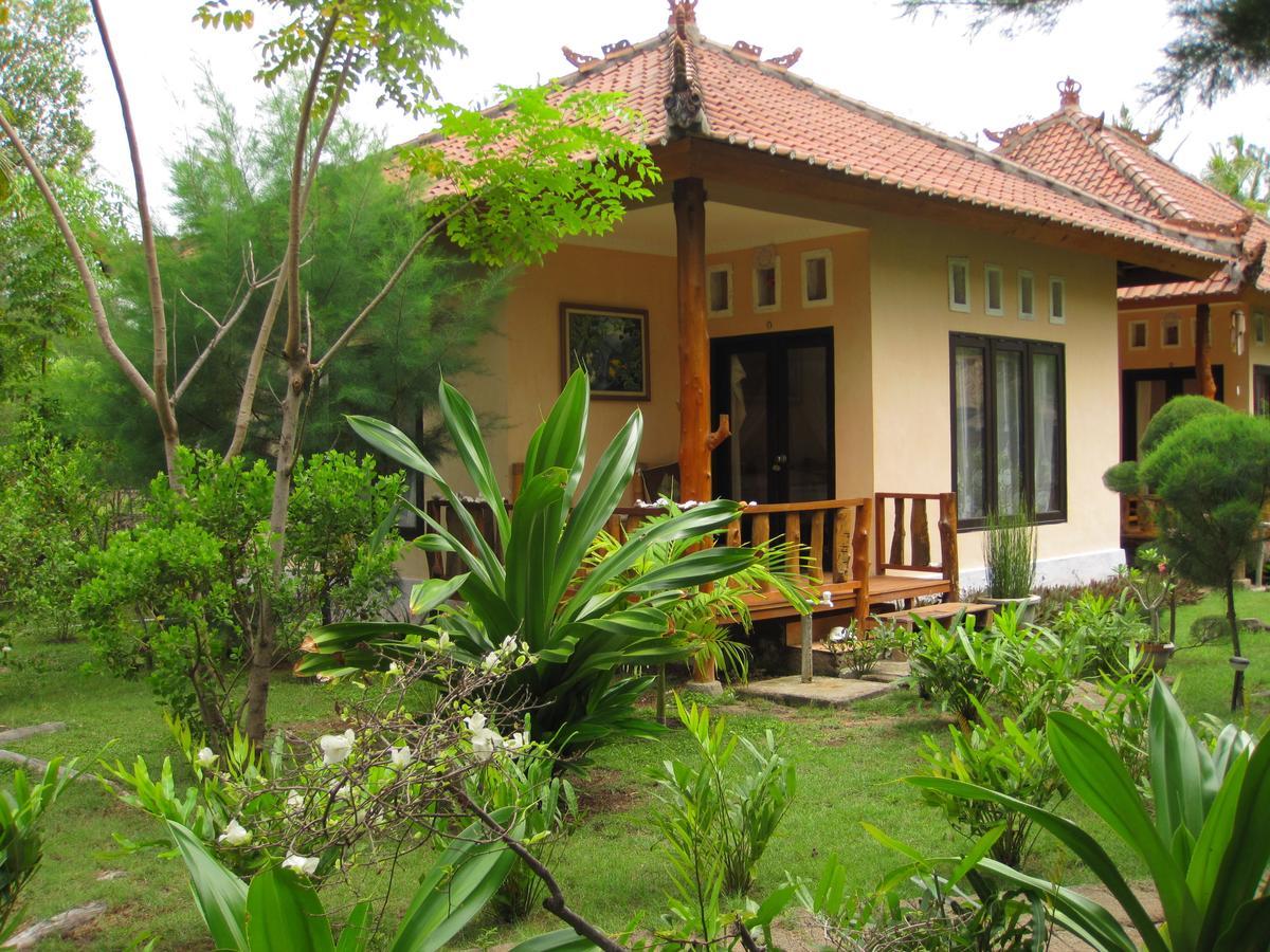 Jepun Bungalows Gili Meno Exteriör bild