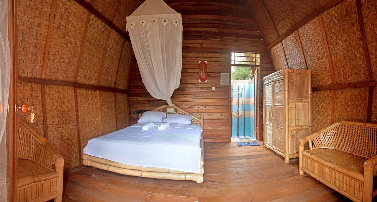 Jepun Bungalows Gili Meno Exteriör bild