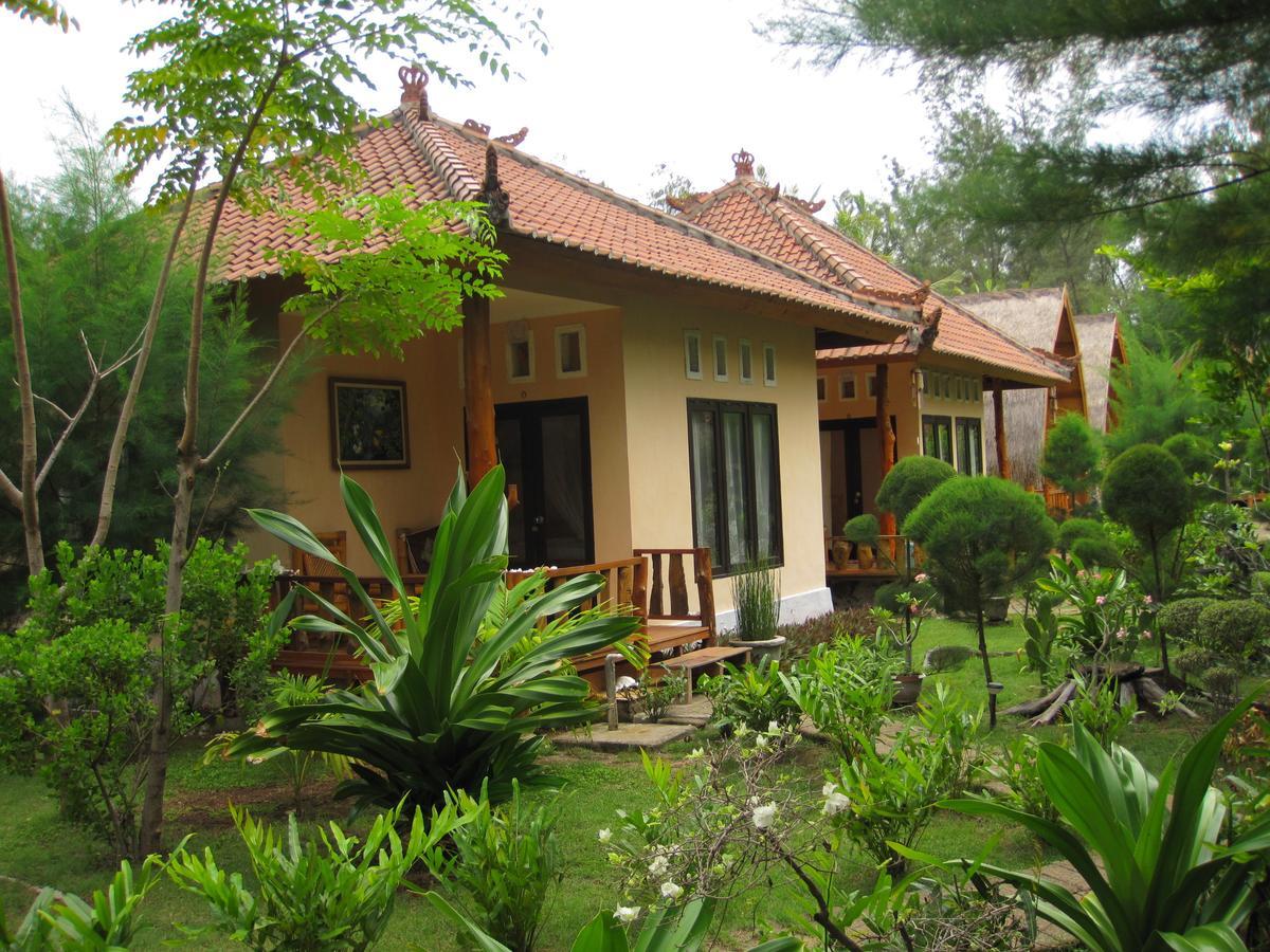Jepun Bungalows Gili Meno Exteriör bild