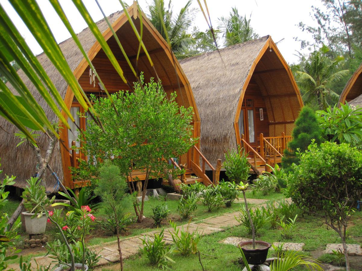 Jepun Bungalows Gili Meno Exteriör bild