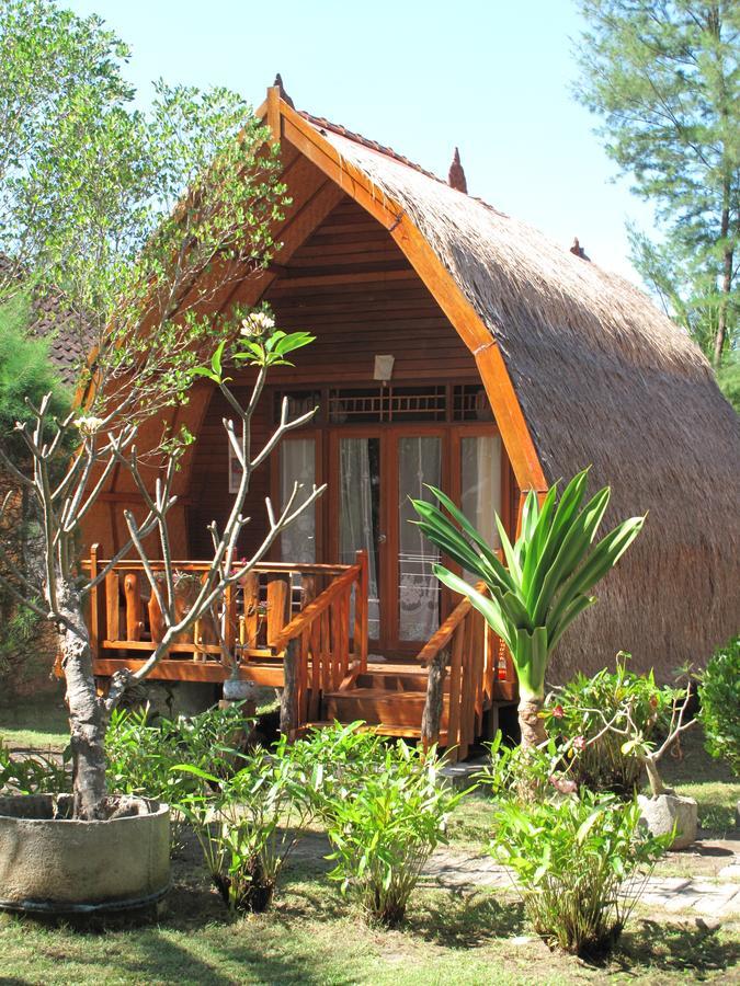 Jepun Bungalows Gili Meno Exteriör bild