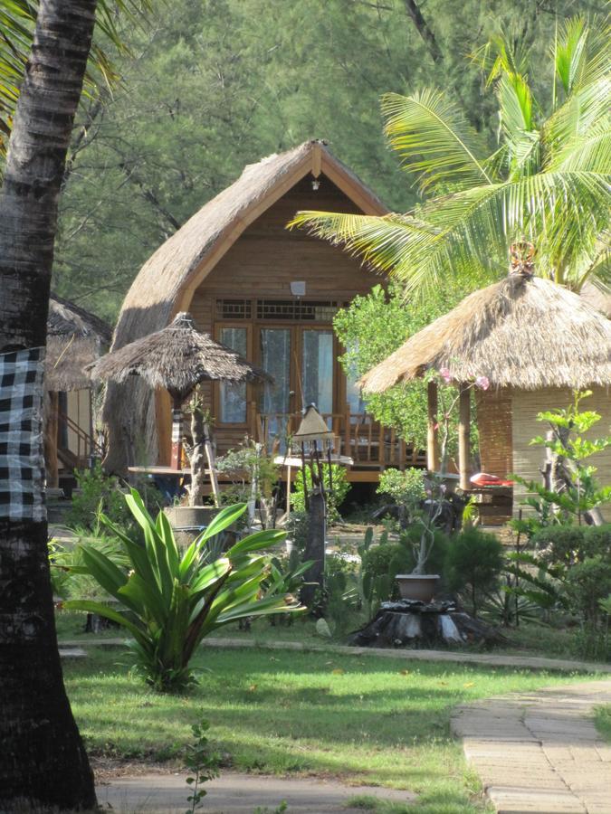 Jepun Bungalows Gili Meno Exteriör bild