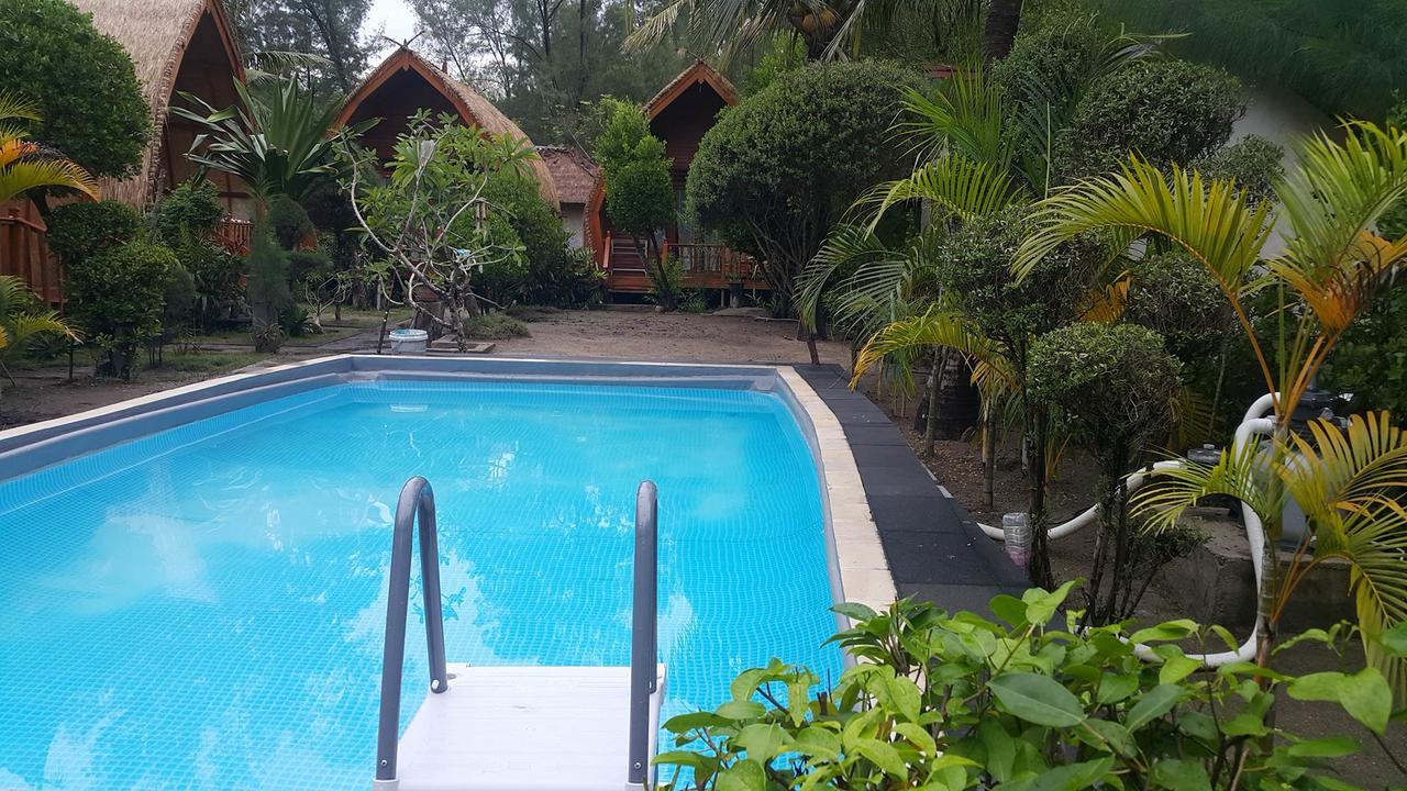 Jepun Bungalows Gili Meno Exteriör bild
