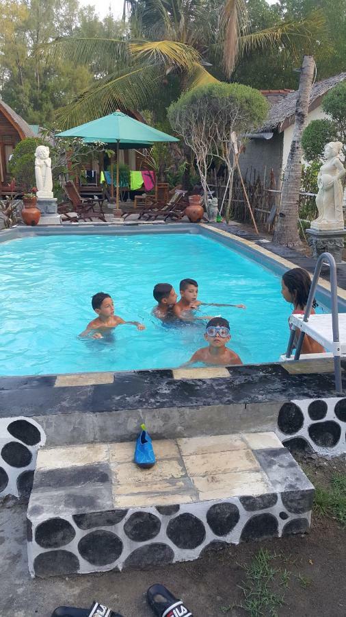 Jepun Bungalows Gili Meno Exteriör bild